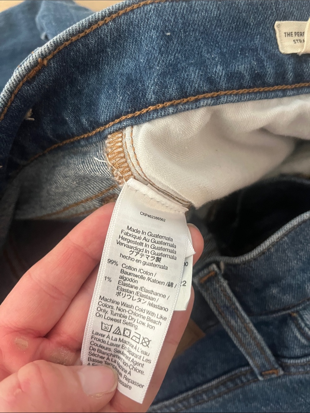 Madewell High-Rise Perfect Vintage Straight Leg Jeans size 28 - Picture 5 of 8